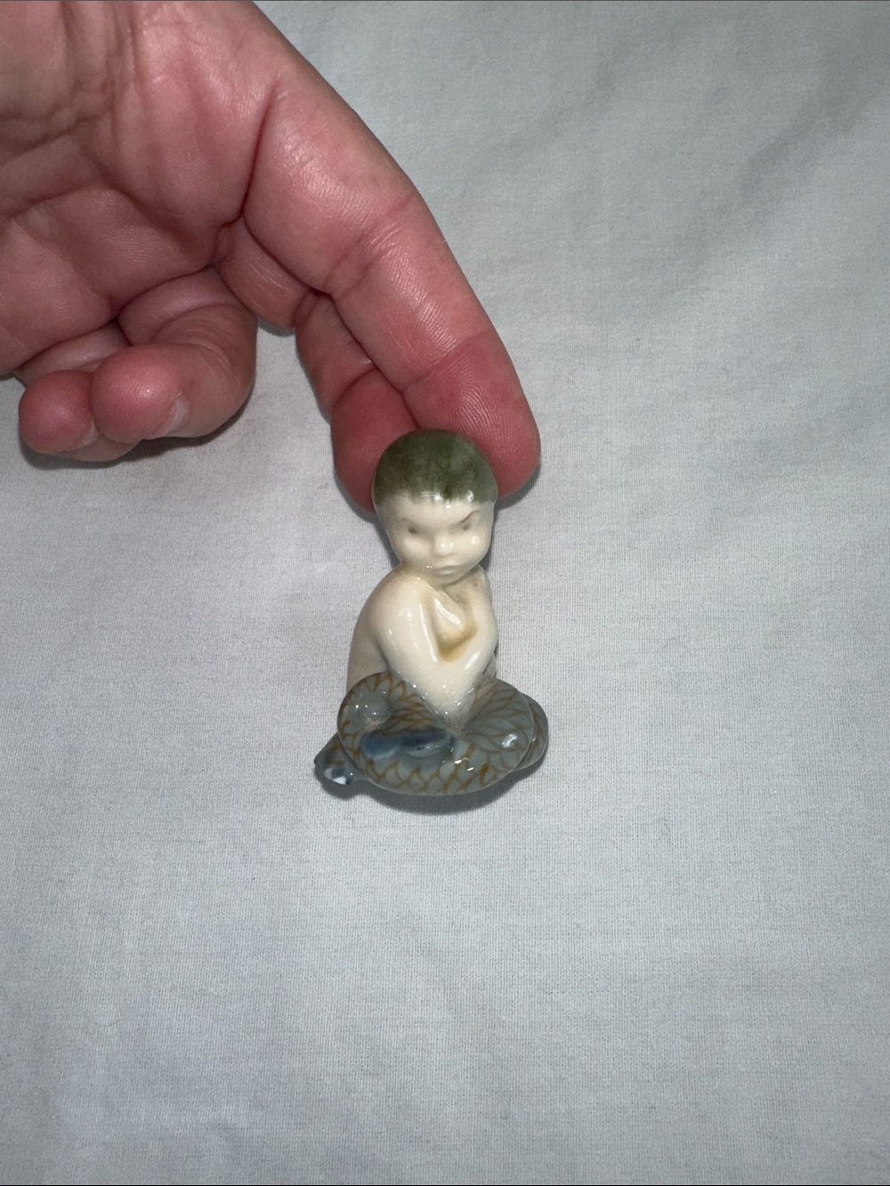 Royal Copenhagen Miniature Mermaid Denmark #2313 Figurine